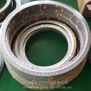 美标METAL GASKET金属缠绕垫片 DN65管道法兰密封垫片石墨复合垫