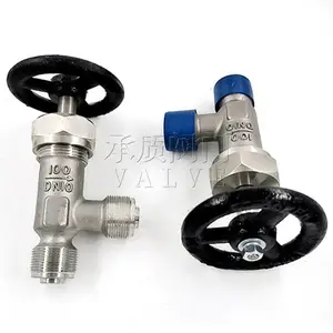 CB1010-1990船用外螺纹不锈钢直通/直角截止阀适用水管路系统