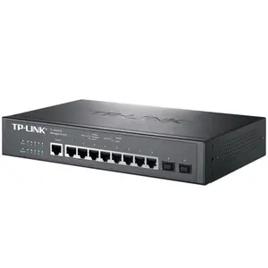 TP-LINK 8口千兆+2个SFP口POE二层网管型交换机TL-SG3210PE