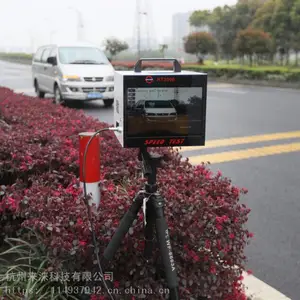 厂家直供HT3000-A移动便携式雷达测速仪一体机【可触摸可实时查看抓拍画面】