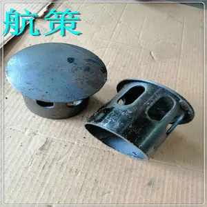 湖北厂家供应 W型铸铁管件 透气帽 柔性排水管件 通气管 定制加工河北航策建材