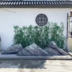 雪浪石切片 中式庭院造景枯山水泰山石 纹理清晰 按图纸定制