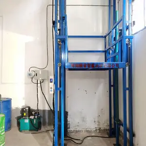顺举智能 许昌家用电梯定制导轨液压货梯 车间仓库货梯 仓库升降电梯升降机