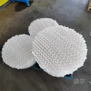 迪尔设备直供四氟波纹填料 250Y聚四氟乙烯规整填料 耐腐蚀吸收塔用