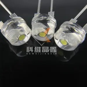 F8��ñů�׹�8mm��ñ0.5W��֧�ܵ͹�˥LED��������� ��ɫ0.75W