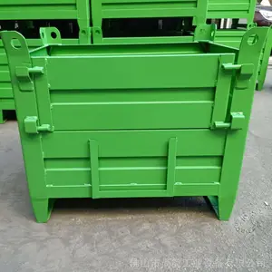定做周转箱 固定式重型铁框 废料框 电商物流周转框