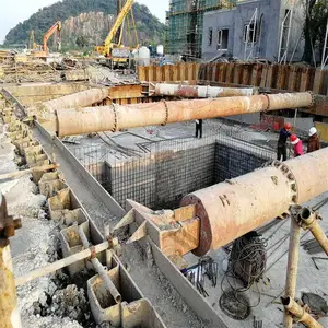 南京拉森桩支护 钢板桩施工报价 基坑钢板桩的施工