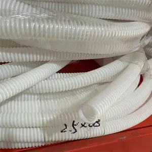 供应透明聚四氟乙烯管外编棉线导热油管耐老化