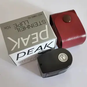 进口必佳peak手持式放大镜10倍1961-10X显微镜圆筒目镜1985-10x
