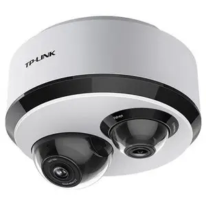 TP-LINK全景500万鱼眼特写无线WIFI插卡双目网络摄像机TL-IPC55T2