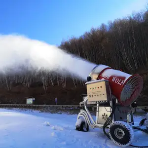 银川造雪机设备 诺泰克红色雪狼造雪机工作原理