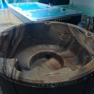 厂家直供台州恒温游泳池水疗按摩泡池
