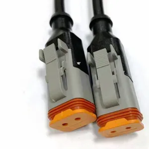 �Ϻ���ӭ��TE DT06-2S��������ˮע�ܳ��ʹ��߲�ͷTE2о��������