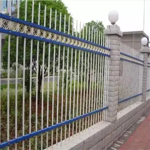 锌钢围墙围栏栅栏 铁艺锌钢护栏围栏 供应别墅外墙隔离围墙 使用寿命长久