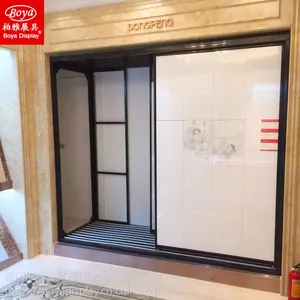 柏雅瓷砖展架300瓷砖推拉柜壁纸展板地砖陶瓷木地板样品展示架800