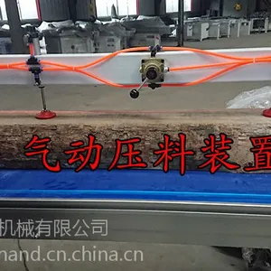 半自动棺材合缝设备 棺材燕尾合缝设备供应