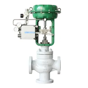 气动三通调节阀 ZDLQ,ZDLX 三通合流 三通分流调节阀 SMC定位器