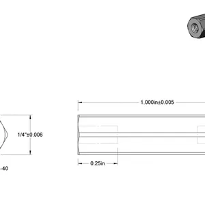 Mcmaster-carr91115A167内螺纹六角隔离柱