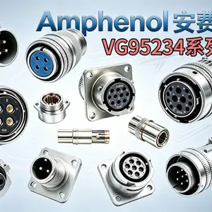 Amphenol VG95234K‑14S‑6PN‑6SN K 系列德标工业圆形航空插头