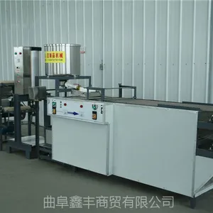 鑫达仿手工豆腐皮机采用全不锈钢材质 做工精细 配套合理 欢迎现场试机