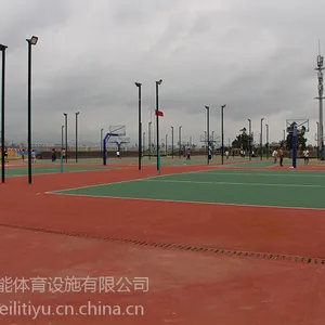 汕头弹性硅PU球场施工方给力体育验收指南
