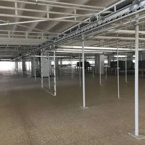 苏州智能工厂-服装业叠装区空车运行流程
