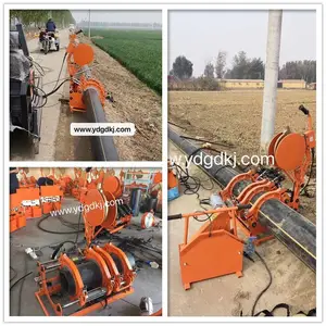 全自动PE热熔对接焊机燃气管道专用焊机加热板自动弹开现场打印数据裕达通焊机