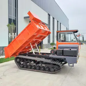 小型搬运履带随车挖 _四不像手扶式履带车_橡胶履带车批发供应