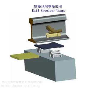 黄山QT500混凝土轨枕预埋件生产工厂