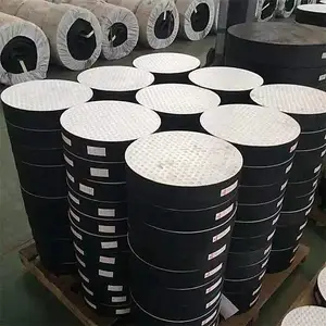 陆韵四氟滑板橡胶支座 普通板式橡胶支座安装简便
