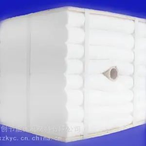 销售陶瓷纤维组块 硅酸铝纤维模块 折叠块 台式炉用隔热棉块 全纤维炉用耐火材料 隔热保温用高温棉