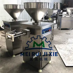 腊肠生产线 红肠加工设备 气动定量扭结灌肠机