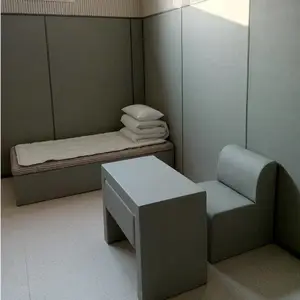 阻燃布艺软包吸音板1200*600尺寸影院体育馆墙面防撞装修材料