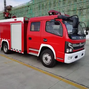 5吨水罐消防车东风多利卡应急救火车厂区城市乡镇物业灭火车