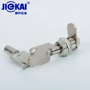 JK306开孔12mm锌合金转舌锁 广告箱锁 车载DVR锁 小锁