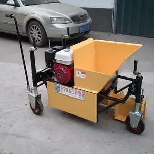 小型手推式路沿石滑膜机水泥路肩石成型机现货直销