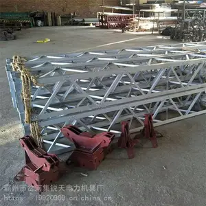 贵州省 手摇铝合金三角拔杆 方便灵活三角架扒杆机 管式三角架立杆机 锐天厂家