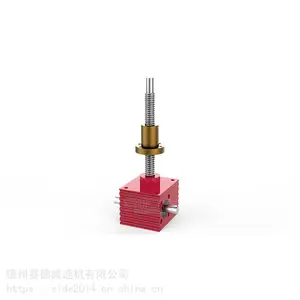 供应SJA蜗轮丝杆升降机电动方壳螺旋升降器多台联动升降平台