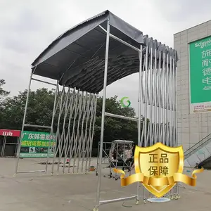 甘孜活动伸缩雨棚款式选择多,结构合理