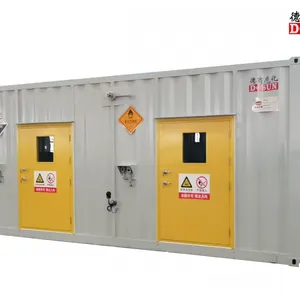 德商环保 防火防爆危废暂存间 2H 耐火 / 满底漏液收集 化工实验室专用