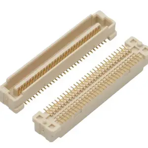 396公DIN41612插座 3X32P直针 96PIN欧式插座PCB板锁扣型