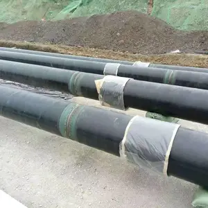 华奕生产天然气管道热收缩带 3PE交联辐射聚乙烯热收缩补口带