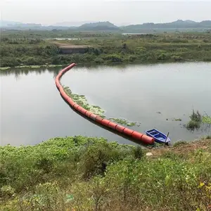 双溶滩水电站拦污浮漂河道拦垃圾浮桶加工
