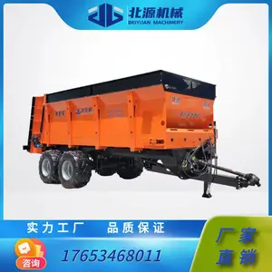 粪污资源化利用撒肥机撒粪车 大型牵引式抛粪机