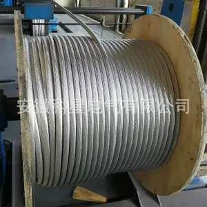 长期销售 耐热绞线 热镀锌钢绞线 加塑透明铜软绞线 包塑钢绞线