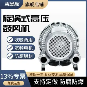 抽真空双叶轮高压风机 扦样机吸料鼓风机 增氧曝气双段旋涡风机