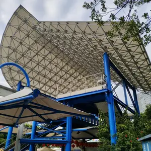 车站地铁站房空间网格结构屋盖造型装饰工程