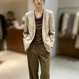 轻奢商务风 或许秋 设计师款式 女装折扣库存尾货拿货批发