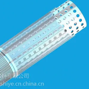 纳宇深井用加强复合孔型各种材质均可不锈钢滤水焊管