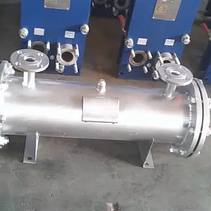 镀锌管生产设备专用换热器,全焊接换热器,列管式不锈钢换热器,钎焊换热器